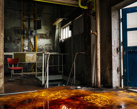 Urbex, a factory in Wormer, Netherlands